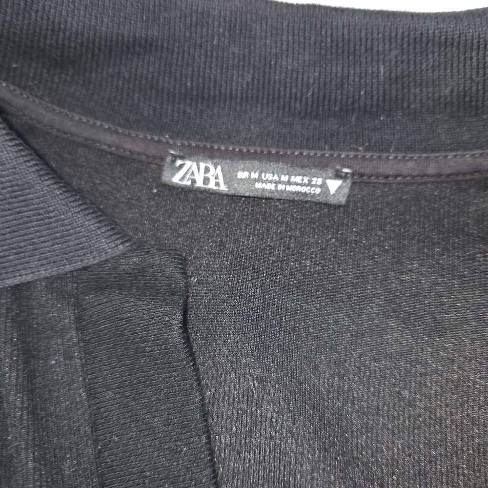 Zara Black Polo Shirt